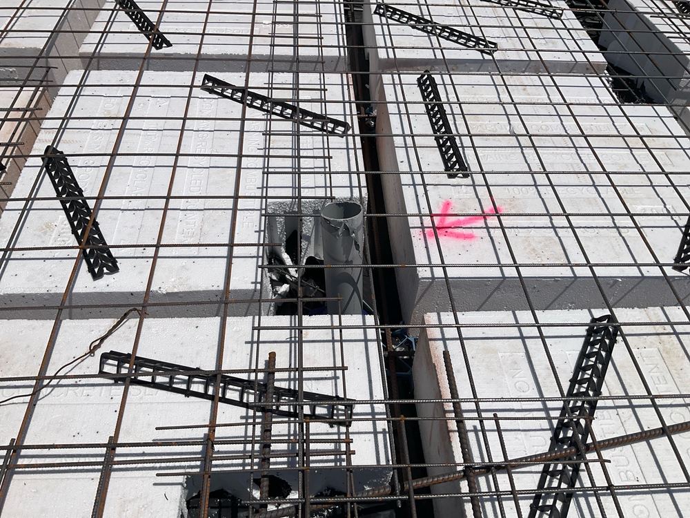 Slab steel on a Deanside build: what to check the day before the pour